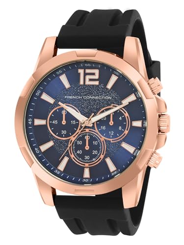 French Connection Analog Blue Dial Men's Watch-FCW06U