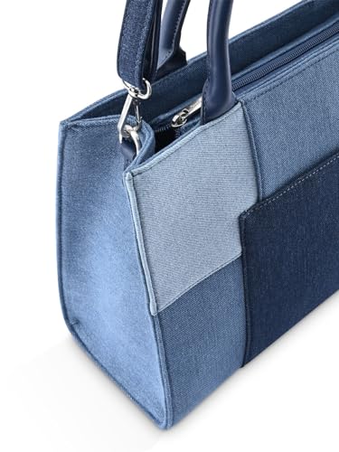 Fastrack Denim Structured Satchel bag