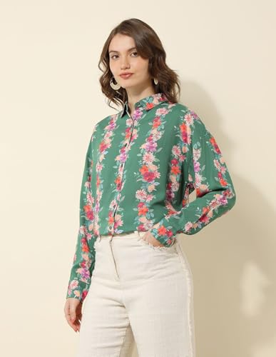 U.S. POLO ASSN. Women's Regular Fit Shirt (UWSS25SHT196