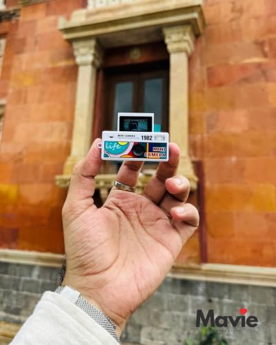 Mavie Rewind Mini Digital Camera | 1080P HD Pocket Digital Camera with Flip Screen | Compact Camera for Travel, Photography, Vlogging & Aesthetic Content