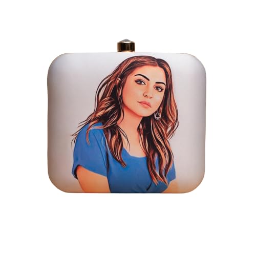 Portrait Caricature Customized Clutch Bag for women