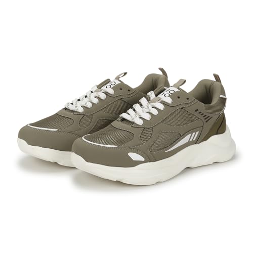 YOHO Chunky Sneakers for Women | Cushioned Insole | Anti-Skid | Casual Shoes