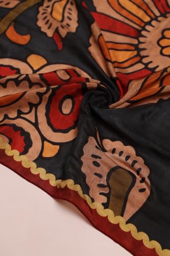 Soch Women's Muslin Salwar Suit Set (EWA5CD22276_Charcoal