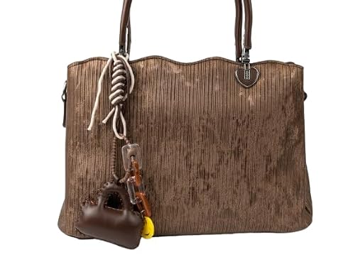 Velure Signature Charm Carryall Brown