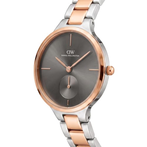 Daniel Wellington Round 32mm Grey Dial Analog Women Watch - DW0DL2301
