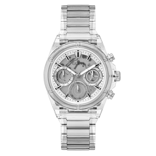 Guess Analogue White Dial Women's Watch-GW0650L1