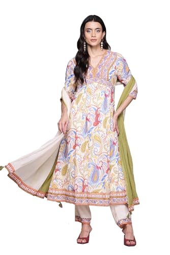 Aarke Ritu Kumar Ecru Saphira Kurta with Pant and Dupatta