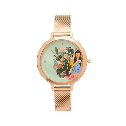 Chumbak Analog Teal Dial Women's Watch-8907605128677