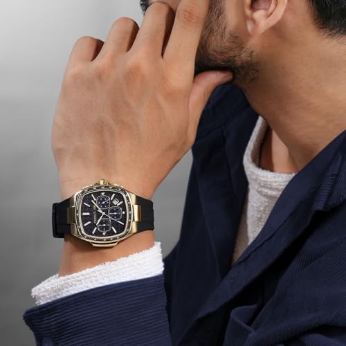 Cerruti 1881 Casale Chronograph, Black - Gold, one size, Strap
