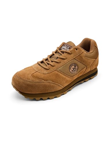 Woodland Men's Camel Leather Sneaker-6 UK (40 EU) (GJ 4230022)
