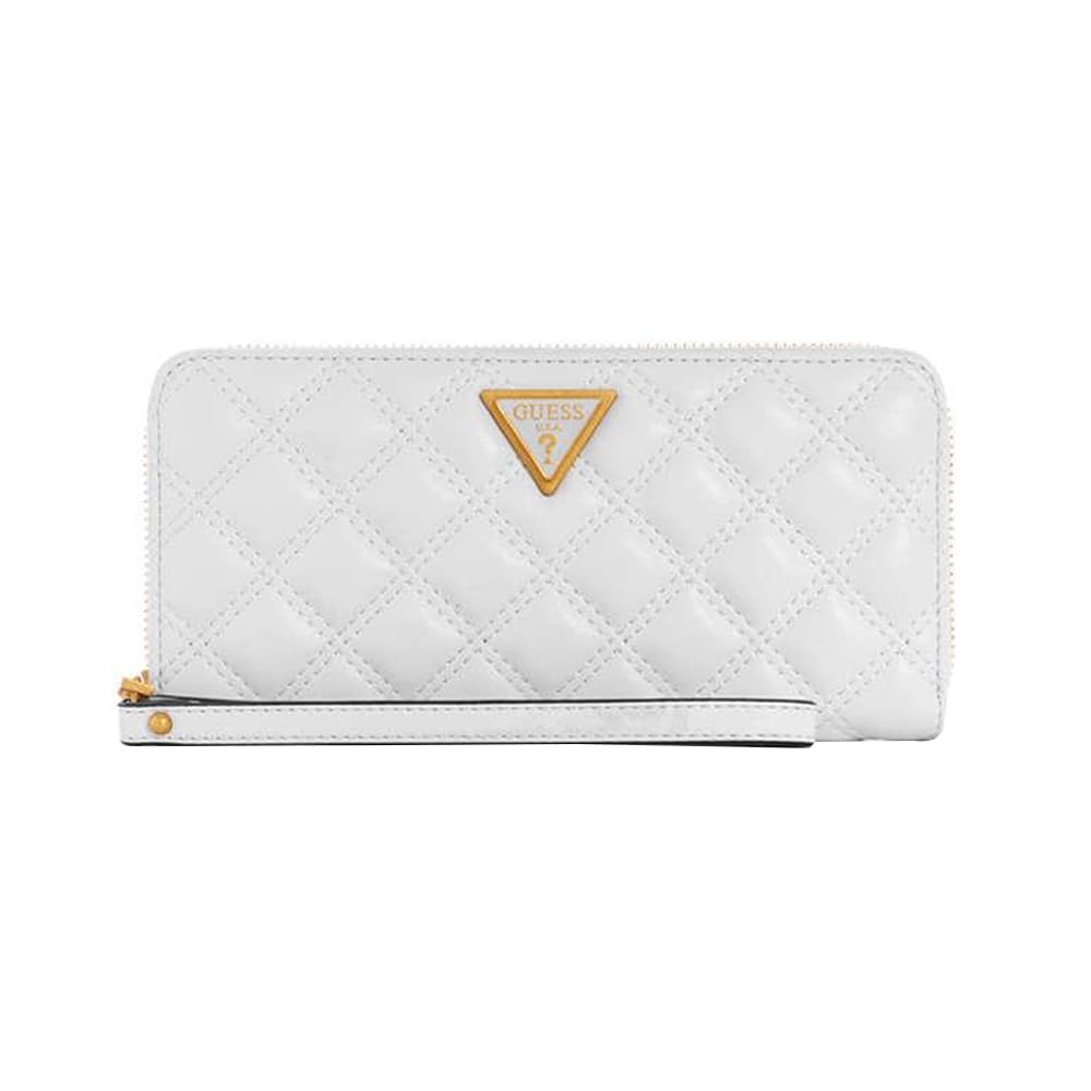 Guess Women's White Soild Wallet| Ladies Purse Handbags | Gift For Ladies