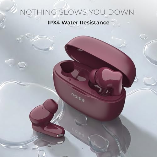Noise Newly Launch Buds Play Truly Wireless Earbuds with 40H of Playtime, Quad Mic with ENC, Low Latency for Gaming (Up to 50 Ms), 13mm Driver, BT V6.0(Charcoal Black)