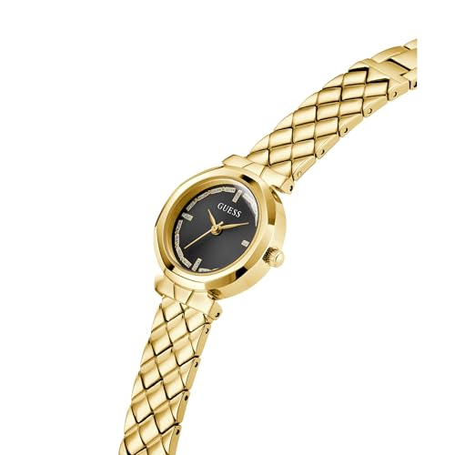 GUESS Mini Rumour Black Round Dial Analog Women's Watch - GW0839L2