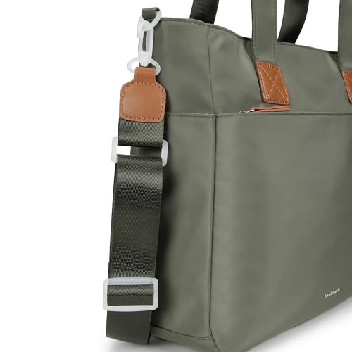 Fastrack Tote Pro Laptop Tote Bag | 14-Inch Laptop Sleeve| Spacious Main Compartment with Organiser Pocket| External Quick-Access Zipper Pocket| Dual Webbing Handles & Detachable Adjustable Strap
