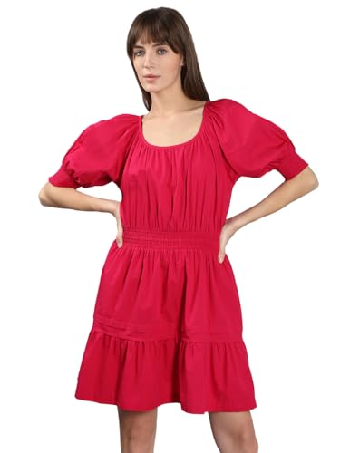 VERO MODA Women A-Line Pink Dress