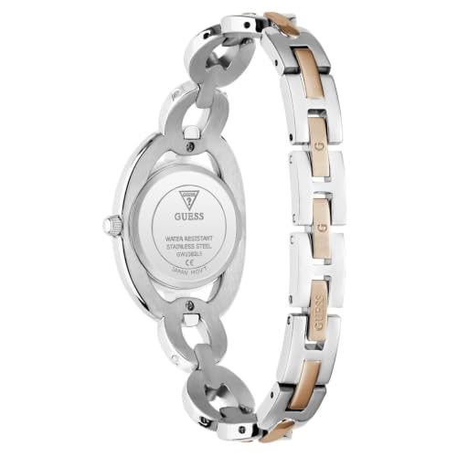 GUESS Round 26mm Silver Dial Analog Women Watch - GW1082L5