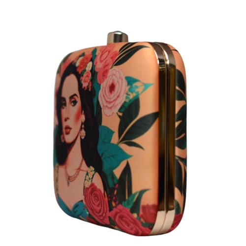 Artklim Lana Del Ray Printed Clutch