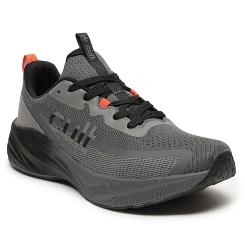 CULT Men Nexon Casual Shoes (Black/D.Grey_UK7)