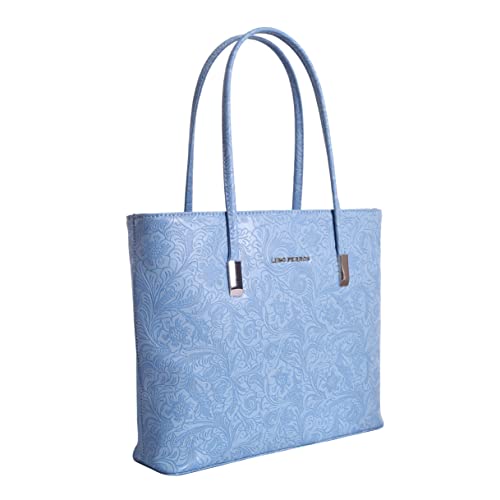 Lino Perros Women's Faux Leather Handbag, Blue