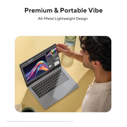 ASUS Vivobook S14 (2026),Intel Core 7 350,NPU up to 17TOPS, Intel iGPU, 16GB RAM, 512GB SSD, FHD+, 14"(35.5 cm),Windows 11, M365 Basic(1Y),Office 2024, Matte Gray, 1.2 Kg, S5452MA-TM197WS,AI Laptop