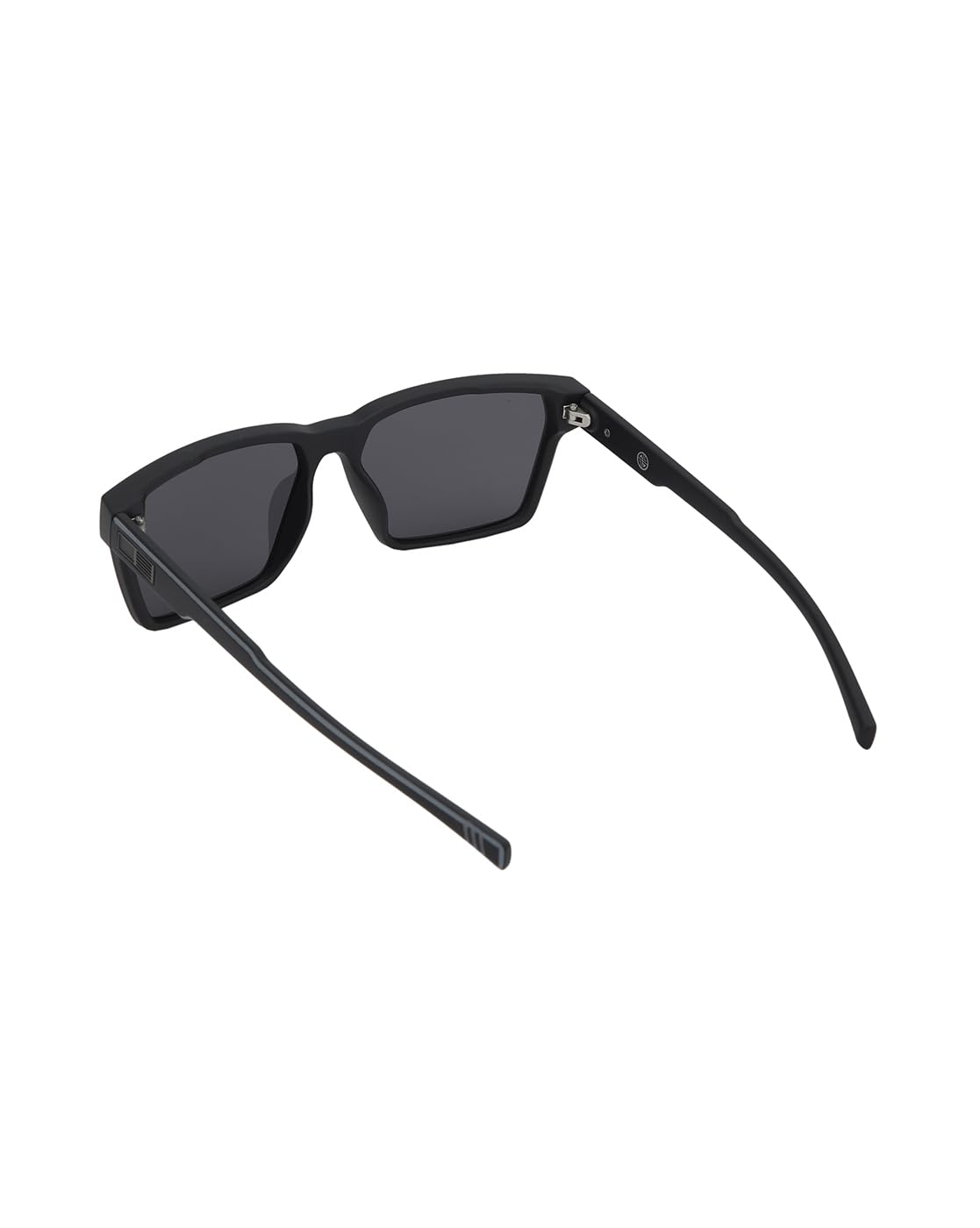Carlton London Black Toned with Black Polarised Lens Sunglass for men
