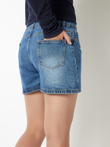 Max Girl's Bermuda Shorts (P25ESHT50_Light Blue