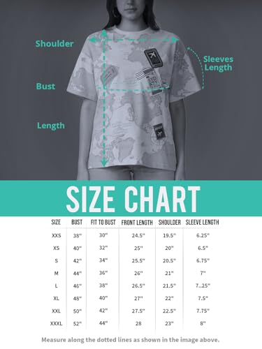 The Souled Store Lilo & Stitch: Out of This World Women and Girls Short Sleeves Round Neck Black Graphic Printed Cotton Oversized T-Shirts