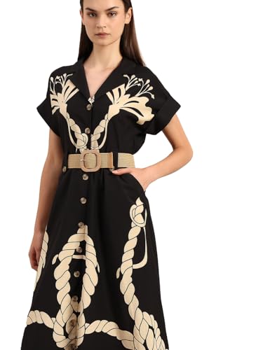 VERO MODA Women A-Line Black Dress