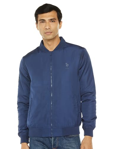 U.S. Polo Assn. Denim Co. Men's A-Line Coat (UDJCK1363_Blue