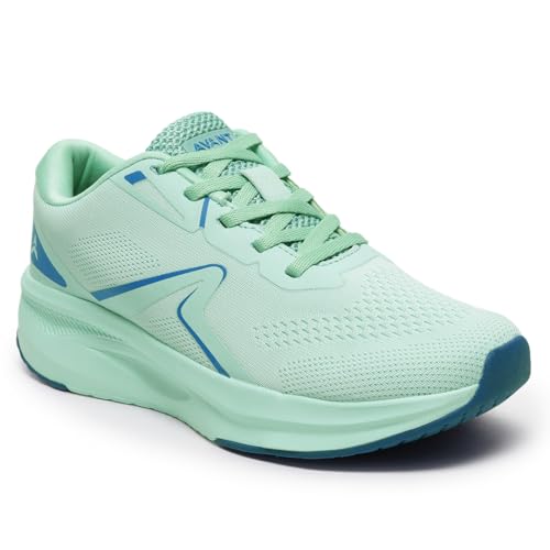 AVANT Womens RunAir X1 Running Shoes (Mint_UK4)