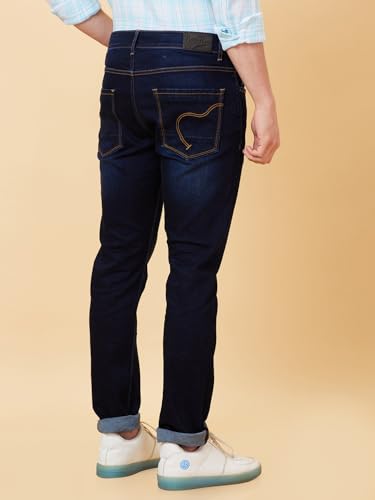 Being Human Dark Tone Men Jeans (Size: 38)-BHDI24050-DARK Tone