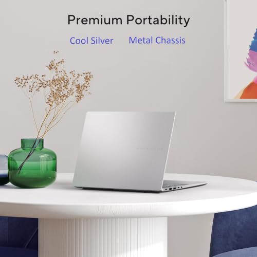 ASUS Vivobook S14 (2026),Intel Core Ultra 5 325 (Series 3),Intel iGPU,16GB RAM,512GB SSD,FHD+ OLED,14"(35.5 cm),Windows 11,M365 Basic(1Y),Office 24,Silver,1.4 Kg,S3407AA-SF059WS,Copilot+ AI Laptop