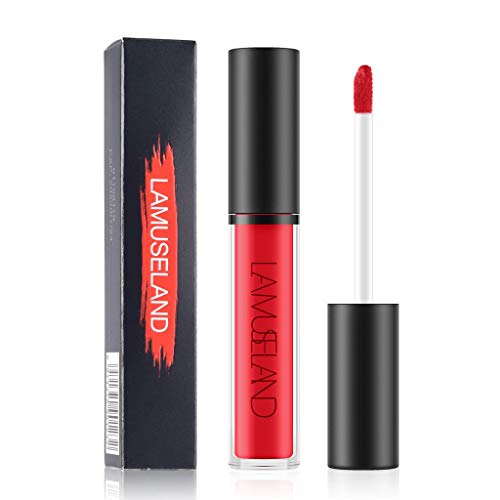 Merishopp Waterproof Longlasting Lip Gloss Nonstick Cup Liquid Velvety Lipstick Chili |Health & Beauty | Makeup | Lips | Lipstick