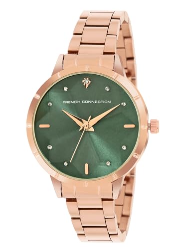 French Connection Spring-Summer 2023 Analog Green Dial Women's Watch-FCN00078A
