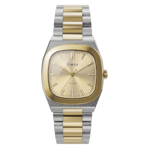 TIMEX Square 30mm Champagne Dial Analog Women Watch - TW6A00800IK