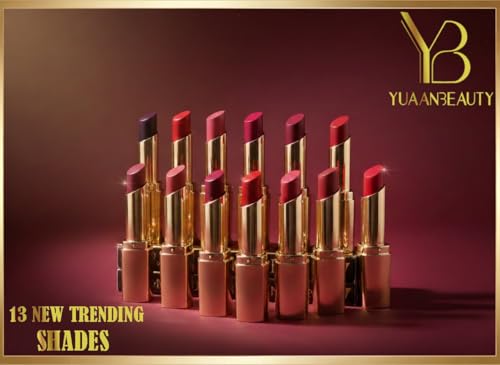 YUAANBEAUTY Ultra Matte Velvet Lipstick | Intense Pigmentation with Smooth Matte Finish | Lightweight & Comfortable Lip Color for Daily use (11 SOLAR)