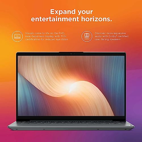 Lenovo Ideapad 5 14" 1080p Touchscreen Laptop, AMD Ryzen 7 5700U, 1.8GHz, 8GB RAM, 512GB SSD, Backlit Keyboard, Windows 11Home, Wi-Fi, Bluetooth, Graphite Grey