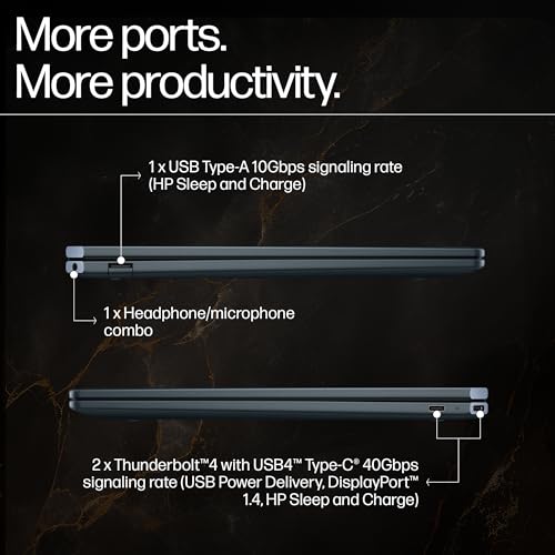 HP Spectre x360, Intel Evo Core Ultra 7 155H, Built-in AI, 14-inch (35.6 cm), 2.8K OLED, 32GB LPDDR5x, 1TB SSD, 120 Hz IMAX, 9MP IR Camera w/Camera Shutter (Win 11, MSO, Blue, 1.34 kg), eu0556TU