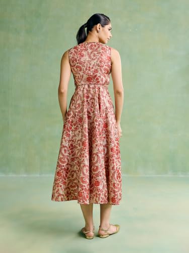 Aarke Ritu Kumar Beige Ananta Festive Dresses Long Dress