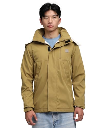 PUMA Men's A-Line Coat (633657_Honey Butter