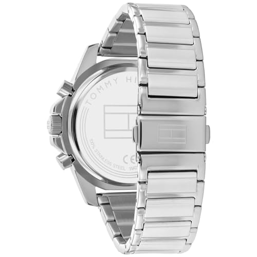 Tommy Hilfiger Mason Silver Steel Men's Multi-Function Watch 1791936