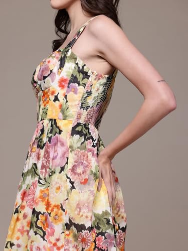Label RITU KUMAR Black Dahlia Short Dress