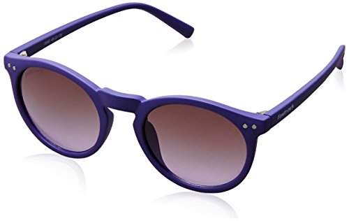 Fastrack Purple Round *380 -390 UV protected Sunglasses for Unisex