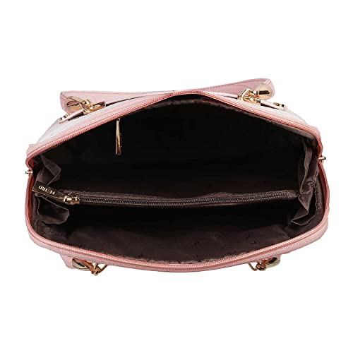 Metro Womens Synthetic Pink Shoulder Bag (One Size)