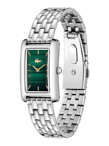 Lacoste Croisette Qtz Basic Malachite Rectangle Dial Women's Watch- 2001525