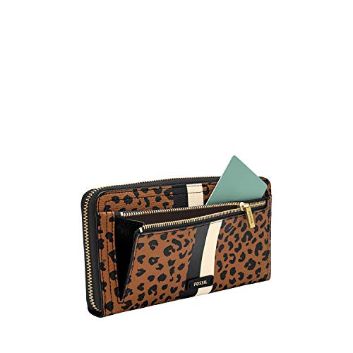 Fossil for Leather Women's Wallets (Cheetah), SL6354989