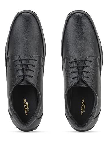 Liberty Mens AVN-61E Black Formal Shoes - 8 UK (42 EU)