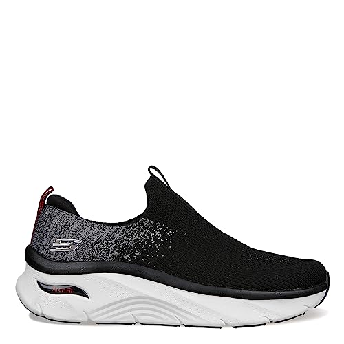 Skechers-Men's Casual Shoes-Arch FIT D'LUX-Key JOURNEY-232504-BKW-12