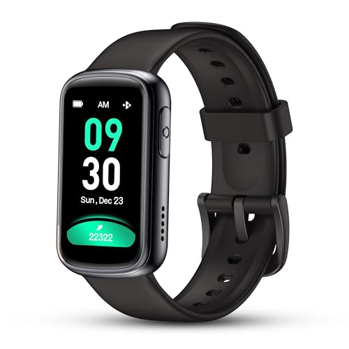 Pebble Newly Launched Premium Fitness Band | Activity Tracking | Sports Modes | Health Tracking | Sleek Display | Lightweight - Jet Black