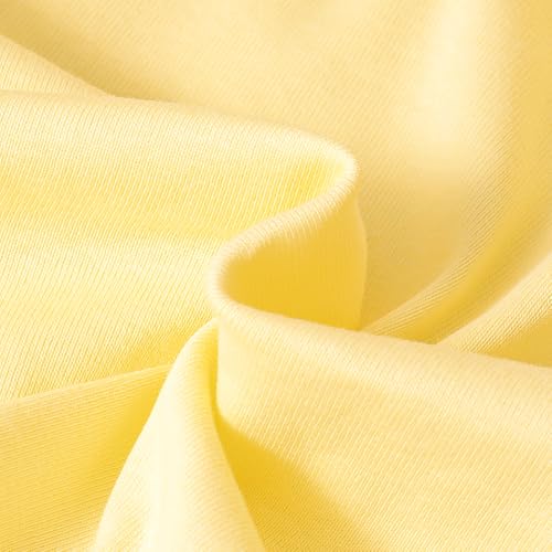 Hoscotch Girls Gingham Yellow Sleeveless Overall Set For Ages (5-6 Years)